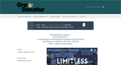 Desktop Screenshot of growdecatur.org